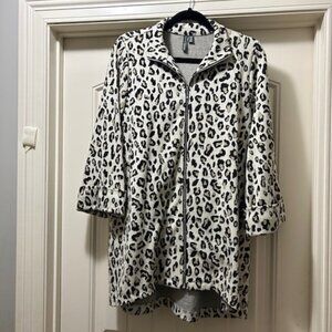 Leopard print jacket